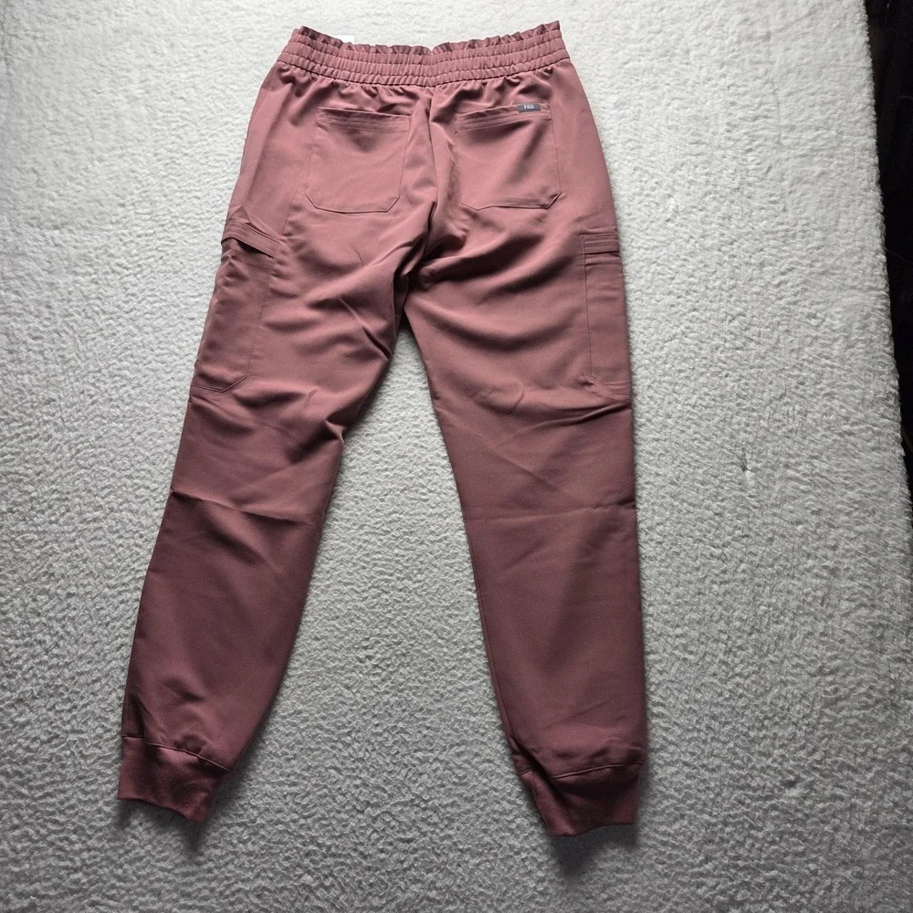Figs Lesage Jogger Scrub Pants Mauve W22SW2005 Womens Small NWT